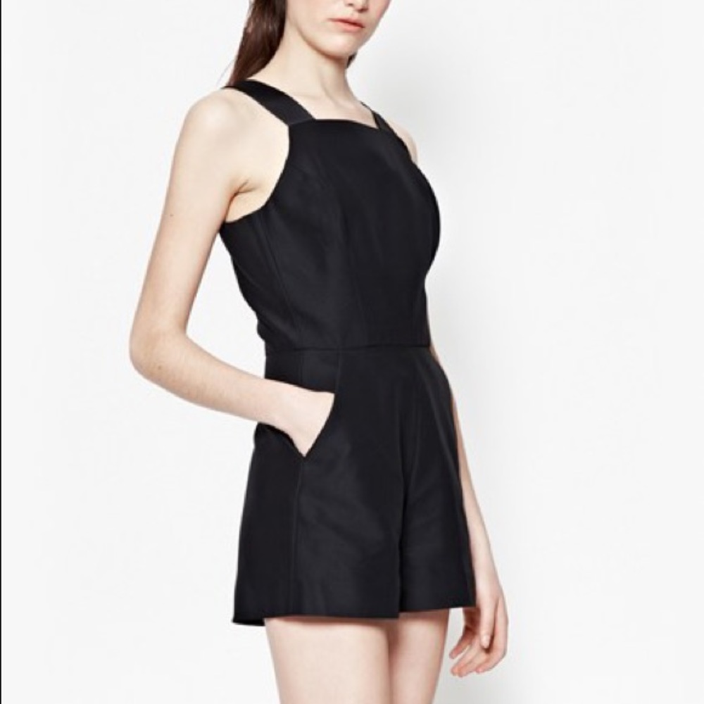 French Connection Paradise Satin Romper